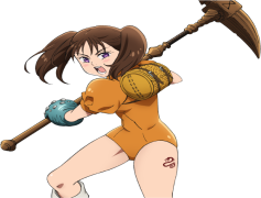 Diane Seven Deadly Sins, Wrath, Envy, Sloth, Lust PNG