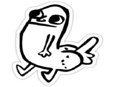 Dickbutt, Cartoon, Humor, Internet, Character PNG
