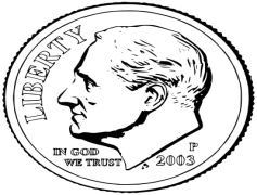 Dime, Finance, Coin, Currency, Collectible PNG