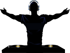 Disc Jockey, Beat Selector, Music Mixer, Party Host, Sound Curator PNG