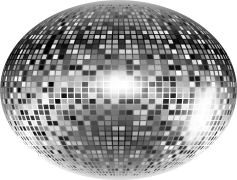 Disco Ball, Party Sphere, Nightclub Décor, Dance Floor, Celebration Accessory PNG