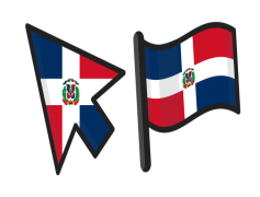 Dominican Republic Flag, Cultural Identity, Historical Significance, National Symbol, Cross Emblem PNG