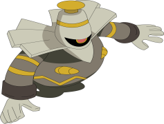 Dusknoir Pokemon, Ghost Type, Haunted Protector, Evolutionary Line, Eerie Presence PNG