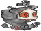 Duskull Pokemon, Shadowy, Spooky, Sinnoh Region, Haunting PNG