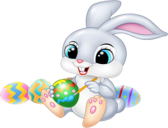 Easter Bunny, Eggs, Joy, Spring, Celebration PNG