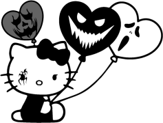 Emo Aesthetic Theme, Grunge Fashion, Alternative Culture, Moody Atmosphere, Melancholic Vibes PNG