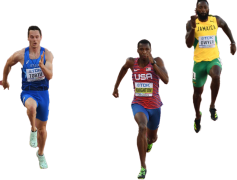 Erriyon Knighton, Records, Speed, Young Talent, Athlete PNG