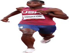 Erriyon Knighton, Speed Demon, Young Prodigy, Track Star, Olympic Hopeful PNG