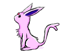 Espeon Pokemon, Telepathy, Sunlight, Elegant, Eon PNG