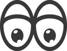 Expression Cartoon Eyes, Character Expressions, Creative Eye Styles, Animated Features, Whimsical Looks PNG