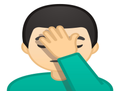 Facepalm Boy, Frustration, Meme, Reaction, Expression PNG