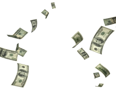 Falling Money, Wealth, Riches, Coins, Dollar PNG