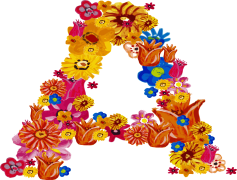 Fancy Alphabet, Letters, Fonts, Typography, Vintage PNG