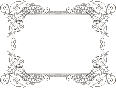 Fancy Frame, Chic Surround, Ornate Trim, Stylish Outline, Luxe Enclosure PNG