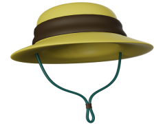 Farmer Hat, Agricultural Cap, Vintage Headwear, Country Style, Rustic Accessory PNG