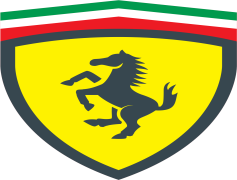 Ferrari Logo, Luxury Branding, Automotive Emblem, Prancing Horse, Speed Representation PNG
