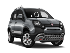 Fiat Panda Silver, Economical Ride, Stylish Exterior, Modern Features, City Vehicle PNG