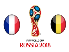 FIFA World Cup 2018 Semi-Finals France VS Belgium, Competition, Victory, Highlights, Match PNG