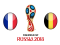 FIFA World Cup 2018 Semi-Finals France VS Belgium, Competition, Victory, Highlights, Match PNG