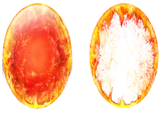 Fire Flame Circle Light, Ambient, Unique, Warm, Bright PNG