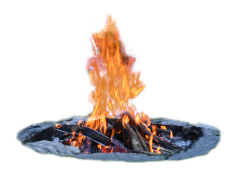 Fire Pit, Warmth Source, Backyard Ambiance, Evening Relaxation, Cozy Gatherings PNG