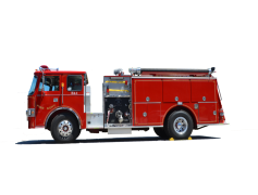 Fire Truck, Firefighter, Rescue, Vehicle, Siren PNG