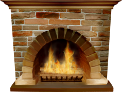 Fireplace, Gathering, Winter, Cozy, Hearth PNG