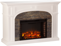 Fireplace, Heat, Mantel, Logs, Flames PNG