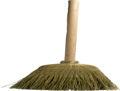 Flat Broomstick, Flying, Magic, Witchcraft, Spooky PNG