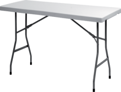 Folding Table, Outdoor Events, Compact Storage, Portable Furniture, Versatile Use PNG