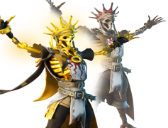 Fortnite Oro, Epic Battle, Victory Royale, Legendary Character, Golden Skull PNG