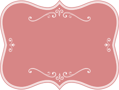Frame Pink, Chic Outline, Stylish Trim, Soft Hue, Feminine Accent PNG