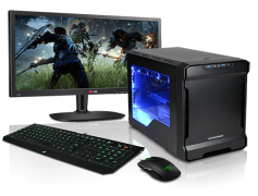 Gaming Computer, Custom Build, Advanced Graphics, High Performance, Fast Processing PNG