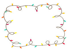 Garland Light Led, Warm Glow, Decorative Lighting, Festive Illumination, LED String Lights PNG