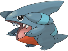 Gible Pokemon, Biting, Trainer, Ground Type, Dragon Type PNG