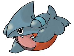 Gible Pokemon, Cute Creature, Dragon Type, Ground Type, Evolving PNG