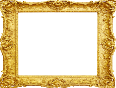 Gold Antique Frame, Vintage Frame, Timeless Design, Classic Decor, Elegant Frame PNG