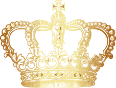 Gold Queen Crown, Regal Headpiece, Majestic Tiara, Noble Crown, Sovereign Accessory PNG