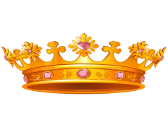 Gold Queen Crown, Royal Accessory, Sovereign Ornament, Majestic Headwear, Noble Emblem PNG