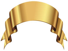 Gold Ribbon, Achievement, Success, Recognition, Charity PNG