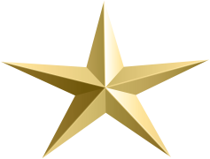 Gold Star Sticker, Reward Emblem, Achievement Badge, Performance Sticker, Excellence Badge PNG