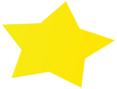 Gold Star Sticker, Success Icon, Praise Label, Achievement Emblem, Reward Badge PNG