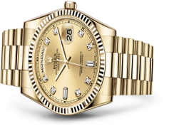 Gold Watch, Classic Style, Luxury Timepiece, Elegant Accessory, Timeless Fashion PNG