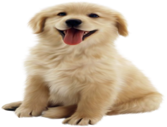 Golden Retriever, Friendly, Intelligent, Companion, Active PNG