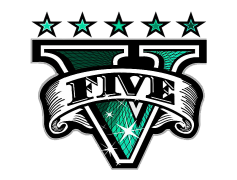 Grand Theft Auto V Logo, Game, Adventure, Action, Entertainment PNG