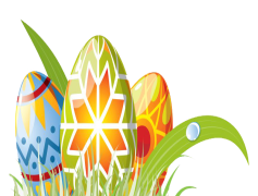 Grass Easter Egg, Seasonal Craft, Holiday Surprise, Spring Decoration, Colorful Shell PNG