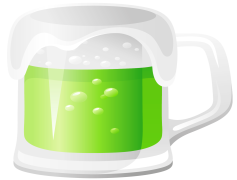 Green Beer, Irish, Drink, St. Patricks Day, Tradition PNG