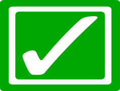 Green Check Mark, Validation Icon, Verified Badge, Approval Symbol, Positive Tick PNG