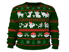Green Christmas Jumper, Seasonal Wear, Winter Fashion, Eco-Friendly Style, Christmas Outfit PNG