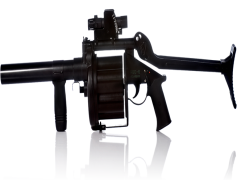 Grenade Launcher, Tactical Gear, Military Equipment, Armament System, Combat Tool PNG